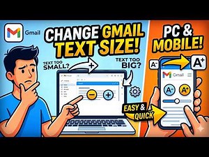 Gmail Text Too Small? Here's The Fix! (PC, Mac & Mobile)