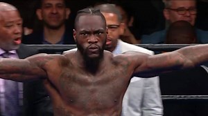 5.3M views · 61K reactions | ARE YOU NOT ENTERTAINED. Deontay Wilder banks a Round 1 KO against Breazeale. | All the Smoke Boxing | Facebook