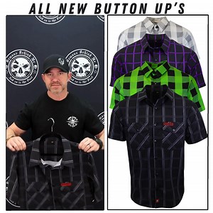 Your favorite flannel now lighter, more flexible, and built with 4-way stretch. Designed for everyday comfort that moves with you, not against you. | Demons Behind Me Inspirational Clothing & Apparel