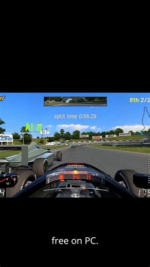this Free sim racing game is so good 💥🗣️ #oldgames