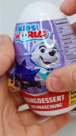 Paw Patrol everest & Friends Mega Fun Surprise Egg Toy pudding Unboxing ASMR #asmr