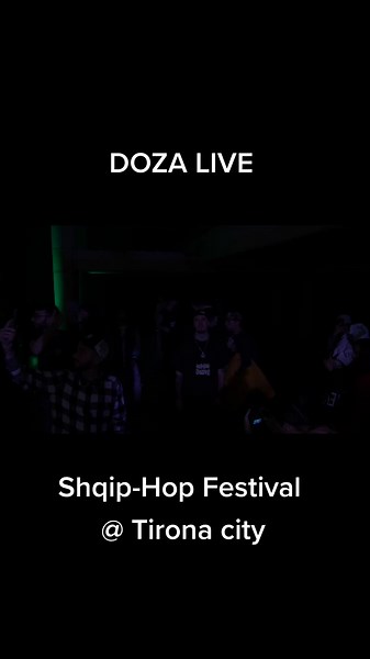 DOZA LIVE ne Shqip-Hop Festival @ Tirona city