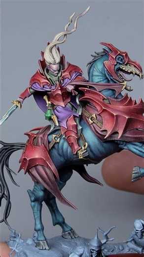 Miniature painting techniques : Red Armour #warhammer #ageofsigmar #miniaturepainting