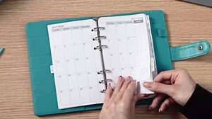 2026-2029 Planner Refills - A6 Planner Inserts with 6-Hole Punched, July 2026 - June 2029, 3 Year Monthly Planner Refills, 3-3/4" x 6-3/4", A6 Binder Inserts, 2026-2029 Monthly Planner with Tabs