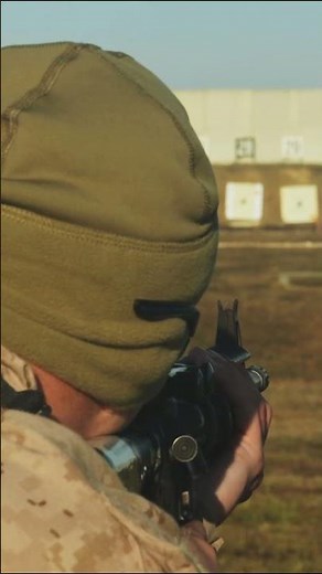 U.S. Marine Recruits! A Shattering First Shot! #usmarines #training #shooting