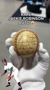 9.8K views · 61 reactions | This just in on consignment! Check out this Extremely specially baseball hand signed by the 1952 Brooklyn Dodgers including the signature of the iconic Jackie Robinson  Look for this item coming to an auction soon. | Pristine Auction | Facebook