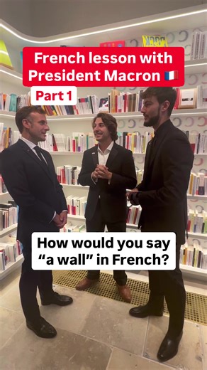 Frenchies Adventure with President Macron