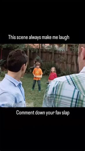 Daily Meme on Instagram: "This iconic (and chaotic) clip is a parody of the Australian drama series The Slap, which was originally based on a novel by Christos Tsiolkas. ​In the original show, the plot centers on the fallout after a man slaps a child who isn't his at a backyard barbecue. The video you've shared is a viral comedy sketch that takes that premise to a ridiculous extreme, showing the character "Larry" slapping everyone in sight—from the parents and neighbors to the police and even a 