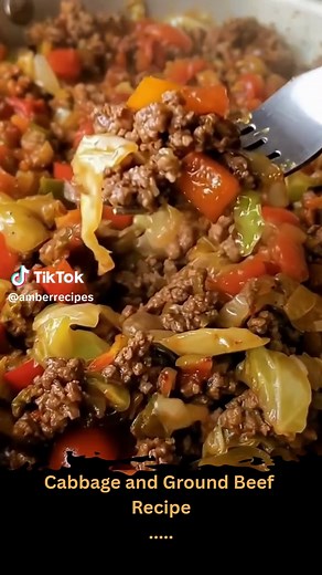 Cabbage and Ground Beef Skillet Recipe | Easy Mince & Cabbage