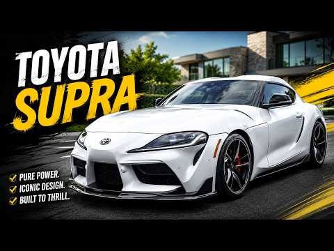 2027 Toyota Supra Review: Performance, Technology & Everything You Need to Know