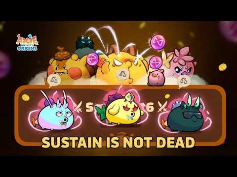 🔴LIVE: Axie Infinity: Origins | Season 16 | Rare Era | SUSTAIN COMP