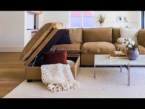 Introducing the Kova Storage Ottoman | Albany Park