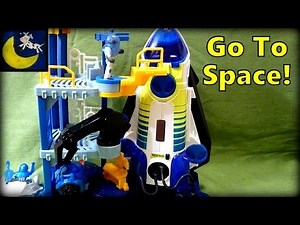 Fisher Price Imaginext Space Shuttle Spaceship and Tower!