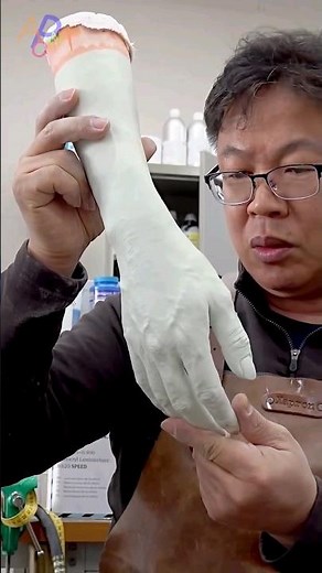 Amazing! Realistic Prosthetic Arm Making Process #allprocessofworld