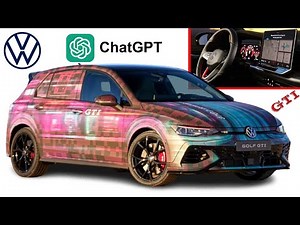 Volkswagen Is Putting ChatGPT In Its Cars Including New 2025 Golf GTI