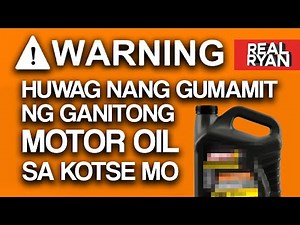 REAL TALK: BAKIT FULLY SYNTHETIC OIL DAPAT GAMIT MO