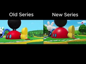 Mickey Mouse Clubhouse (Old Series) Vs. Mickey Mouse Clubhouse+ (New Series)