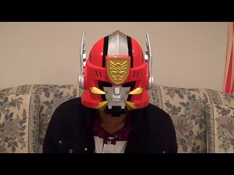 Gosei Great Megazord Mask Review [Power Rangers Megaforce]