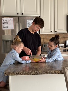 23 reactions | Cooking breakfast in our new jams! 勺 | Jen Ward | Facebook