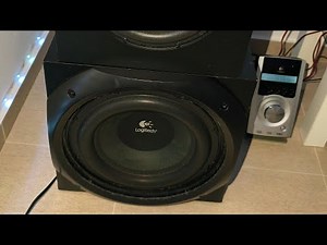 Logitech z5500 TEST 2025 (Max Volume + boost)