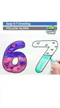 Easy 6-7 Tutorial [Valentine's Day theme]