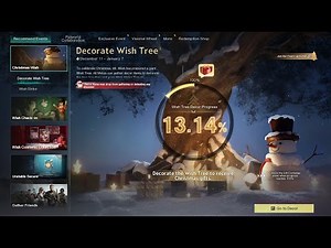Once Human Decorate Wish Tree Christmas event song