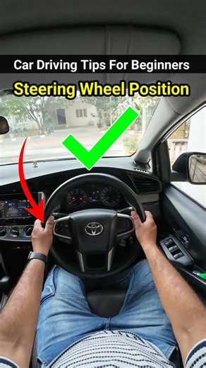Car Steering Control Tips For Beginners | Car tips #cardrivingtips #drivingadvice #drivinglessons