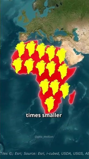Mercator projection world map
