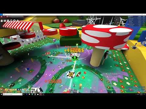 NEW CODE - 10x Mushroom field combo! - Bee Swarm Simulator