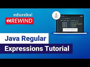 Mind Luster - Learn Java Regular Expressions Tutorial | Regular Expressions in Java | Edureka | Java Rewind 4