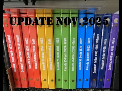 Canadian Coin Album Update Nov 2025