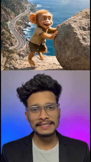 MANISH SINGH on Instagram: "Viral Monkey 🐒 Video Kaise Banayen? Step-by-Step Tutorial Follow for more- @iammaneeshsingh . Comment “monkey “ I will share promts & step step tutorial in Your DM ( make Sure you Follow me )"