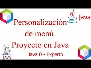 Personalización de Menú Proyecto en Java - ‪@AprendamosconScorpionSecurity‬