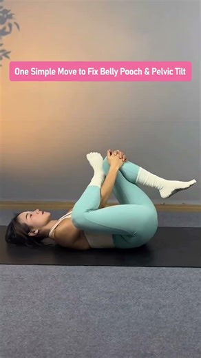 Fix Your Lower Belly in 5 Minutes Before Bed by Correcting Anterior Pelvic Tilt