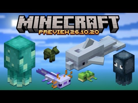 BABY MOBS, NEW UI ADDED, IMPORTANT FIXES & MORE - Minecraft Preview 26.10.20