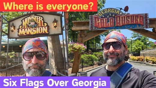 🎢 Six Flags Over Georgia Adventure with Miami! 🌟 | Georgia Gold Rusher & More!
