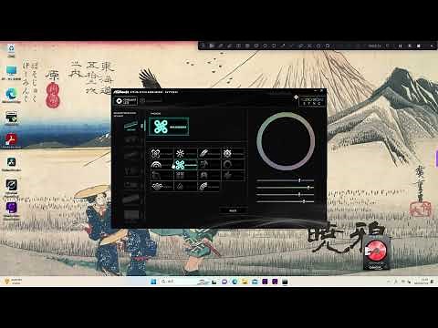 【PCメンテ】ASRock Polychrome SYNC ダウンロードと使い方