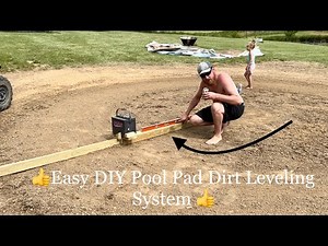 DIY ground leveling for an Intex pool