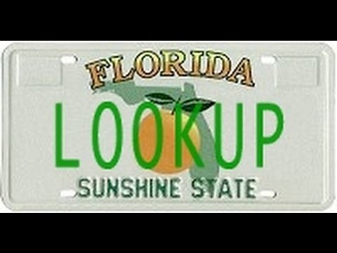 Florida License Plate Lookup