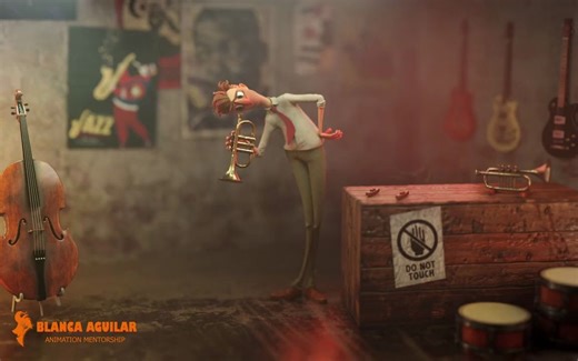Animation by Blanca Aguil during The Animation Box Mentorship coursear转载大佬作品