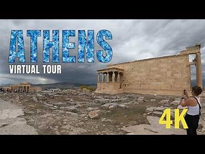 Virtual Tour of Athens 🇬🇷 | Explore the Acropolis & Ancient Streets | 4K