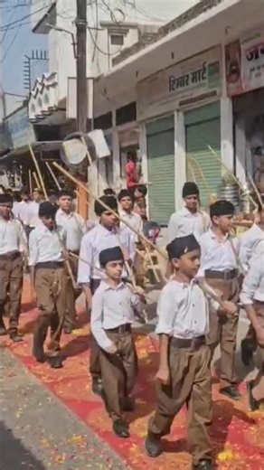 Namaste Sada Vatsale नमस्ते सदा वत्सले मातृभूमे | संघ प्रार्थना |#rss100years #shorts