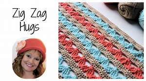 8.2K views · 147 reactions | Zig Zag Hugs Lap Throw Free Crochet Pattern: a video demonstration of the cluster formed in this project https://crochetkim.com/zig-zag-hugs-lap-throw-free-crochet-pattern/ | CrochetKim | Facebook