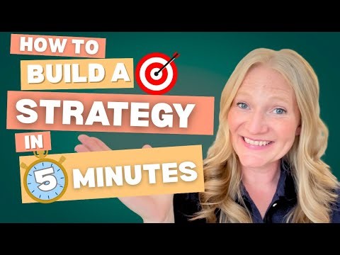 How to Build a Business Strategy in 5 Minutes (Step-by-Step Framework)