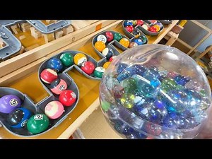 Handmade Marble Run Course. Vol. 70 (4K) - Experimenting with How the Balls Move