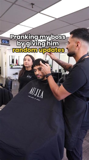 Pranks and Luxury Hair Care at Aujla Salon