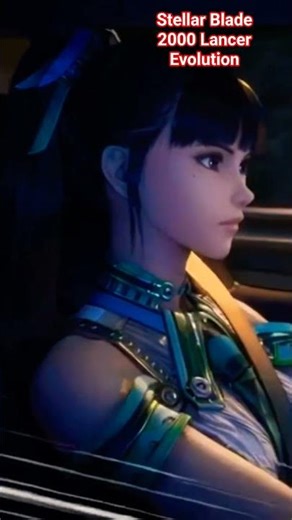 Stellar Blade 2000 Mitsubishi Lancer Evolution #videogame #stellarblade#lancerevolution #anime#jdm