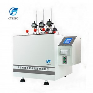 [Hot Item] Heating Deflection and Vicat Softening Temperature (HDT VICAT) Tester Test Machine