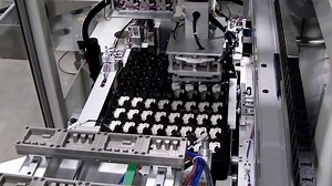 Through the use of robotics, this inspection system is able to 320 separate inspections per cycle, and receives 56 parts per minute. | FANUC America Corporation