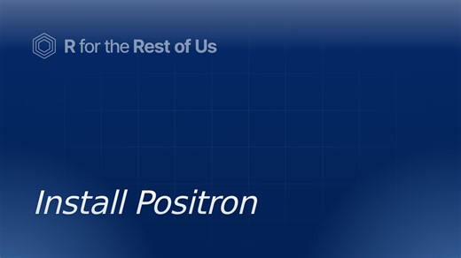 Install Positron